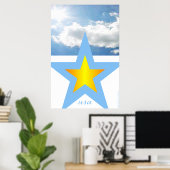 Poster Designs patriotiques "USA" (Bureau à domicile)