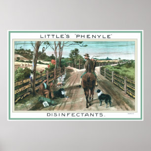 Poster Désinfectant de l'affiche publicitaire australienn
