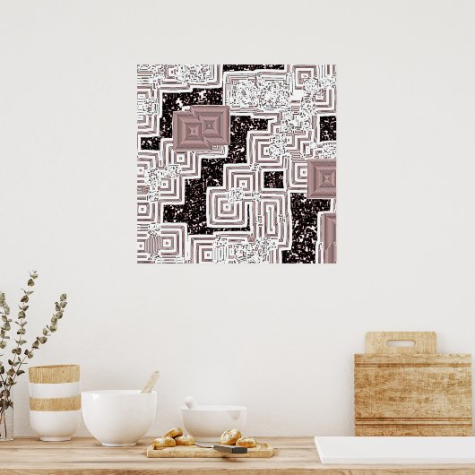 Poster Désintégration du Labyrinthe (Cuisine)