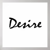 Poster Désir (Devant)