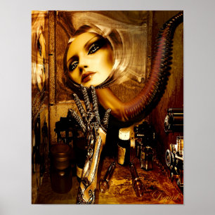 Poster Désir d'être en dehors de l'impression