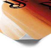 Poster "Désir tacite" Art féminin Abstrait Imprimer (Coin)