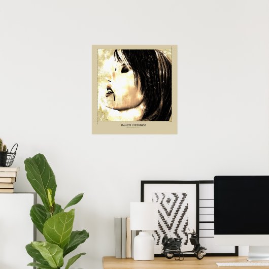 Poster Désirs intérieurs (Bureau à domicile)