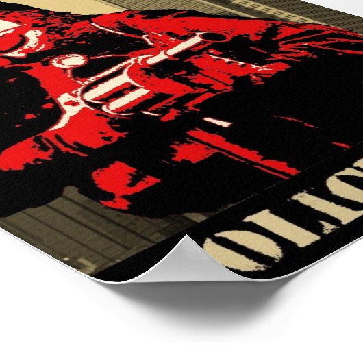 Poster désobéir à l'état policier (Coin)