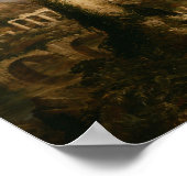 Poster Désolation (1836) — Ruines de l'Empire Thomas Cole (Coin)