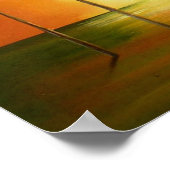 Poster Désolation Abstraite (Coin)