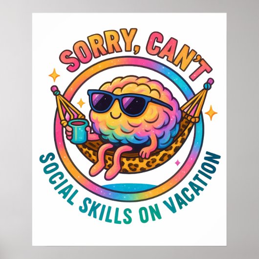 Poster Désolé... (Devant)