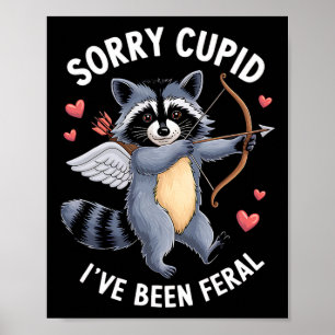 Poster Désolé Cupidon, j'ai été sauvage Couple de la Sain