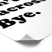 Poster Désolé de ne pas être au courant - Drôle crosse (Coin)