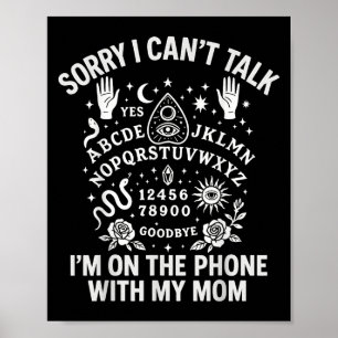 Poster Désolé De Ne Pas Pouvoir Me Parler Au Téléphone Av