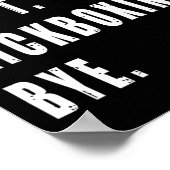 Poster Désolé, impossible de faire du kickboxing, au revo (Coin)