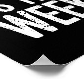 Poster Désolé, je ne peux pas c'est la semaine technique (Coin)