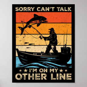 Poster Désolé, je ne peux pas parler, je suis sur mon aut