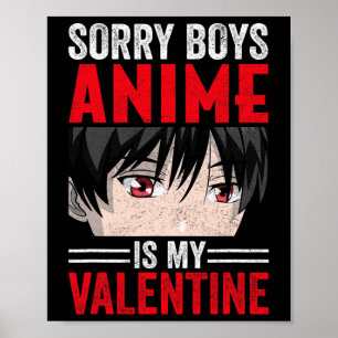 Poster Désolé les garçons l'anime est mon anime de la Sai