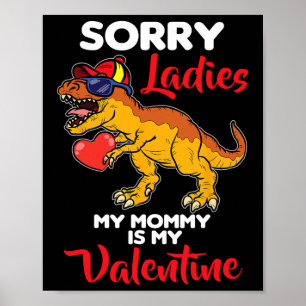 Poster Désolé, Mesdames, Maman est ma Saint Valentin