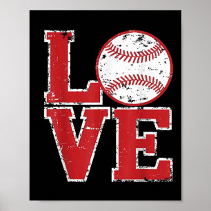 Poster Désolé Mesdames Mon Coeur Appartient À Baseball Bo