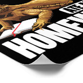 Poster Désolé, Mon Dragon Porté A Mangé Mes Reptiles (Coin)