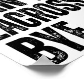 Poster Désolé ne peut pas faire de crosse (Coin)