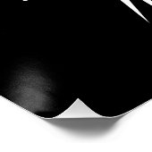 Poster Désolé Pas Désolé Typographie Rétro (Coin)