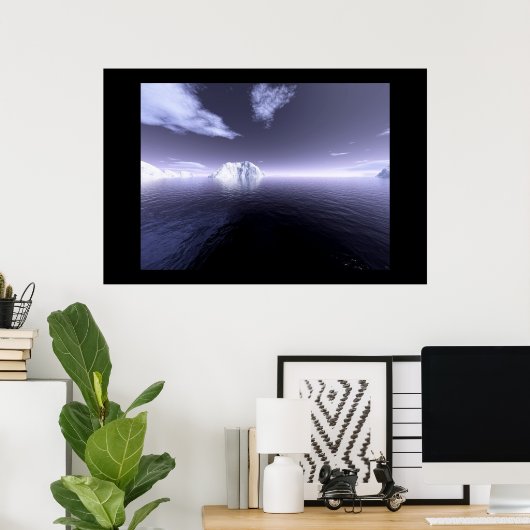 Poster Désoler 1 (Bureau à domicile)