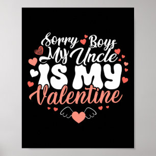 Poster Désolés les garçons mon oncle est mon Valentin drô
