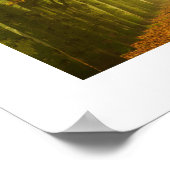 Poster d'espoir avec lumière au bout d'un tunnel (Coin)