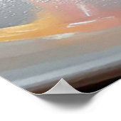 Poster Dessert de pâtisserie au framboise (Coin)