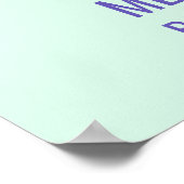 Poster Desserts de crème glacée Bienvenue (Coin)