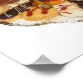 Poster Desserts doux (Coin)