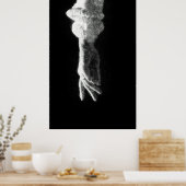 Poster dessin à la main brillant (Cuisine)