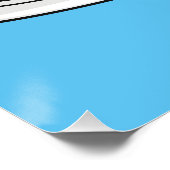 Poster dessin animé de gâteau mariage (Coin)