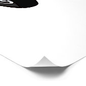 Poster dessin animé de la moto Sidecar (Coin)