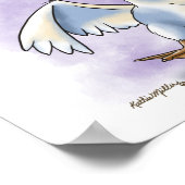 Poster Dessin animé d'oie dansante (Coin)