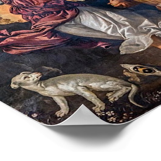 Poster Dessin Archangel Raphael - St Raphael (Coin)