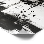 Poster Dessin au charbon - Partir à pied par C. Day Lewis (Coin)