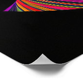 Poster Dessin coloré Abstrait d'un cheval 2:3 II (Coin)