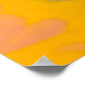 Poster dessin créatif Abstrait. Arrière - plan couleur au (Coin)
