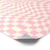 Poster Dessin damier fou (Coin)