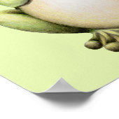 Poster Dessin d'amour de grenouille (Coin)