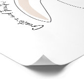 Poster Dessin d'art en ligne - Créatif et Fruit (Coin)