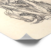 Poster Dessin de Cat par Alexandre Steinlen (Coin)