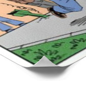 Poster Dessin de ce qui se passe vraiment (Coin)