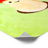 Poster Dessin de champignons mignons (Coin)