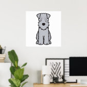 Poster Dessin de chien de Terrier roux (Bureau à domicile)