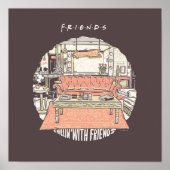 Poster Dessin de Chillin avec AMIS™ (Devant)