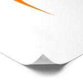 Poster Dessin de colibri coloré (Coin)