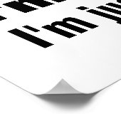 Poster Dessin de Cute and Lazy Panda (Coin)