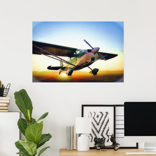 Poster Dessin de décathlon (Bureau à domicile)