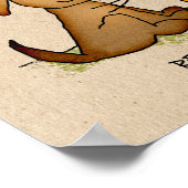 Poster Dessin de désintoxication et de désobéissance : Ré (Coin)