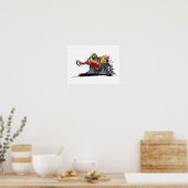 Poster Dessin de dessin (Cuisine)